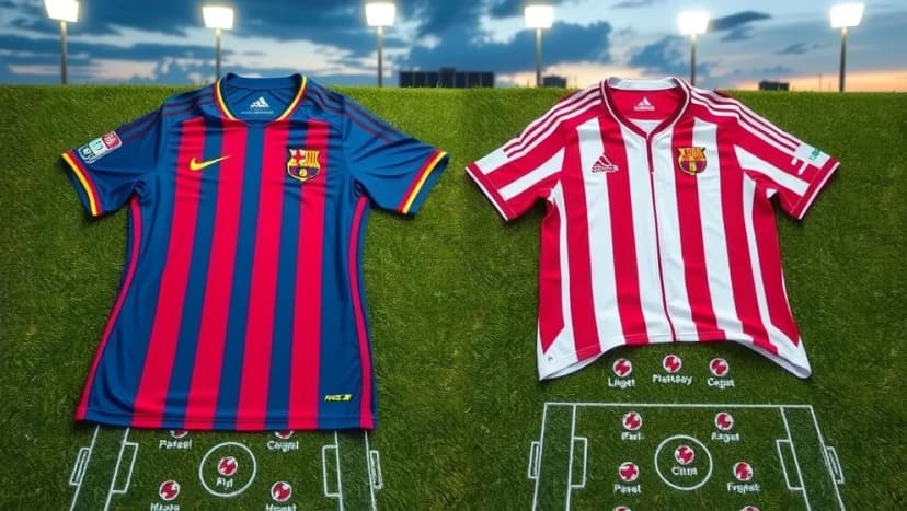 Barcelona mot Athletic Bilbao laguppställning