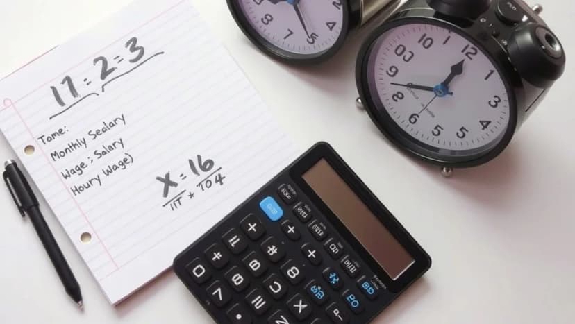 Hur räknar du ut timlön från månadslön