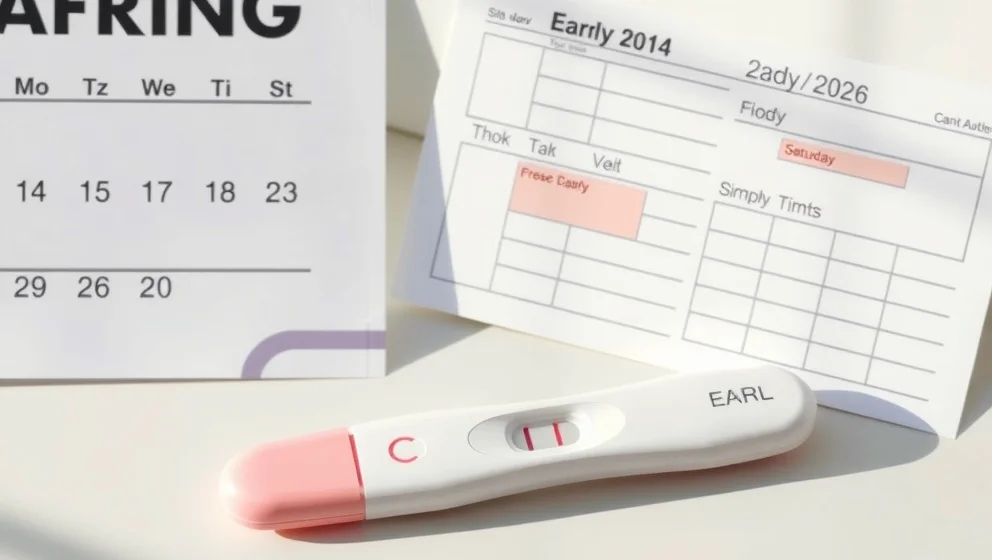 När kan man ta graviditetstest tidigast